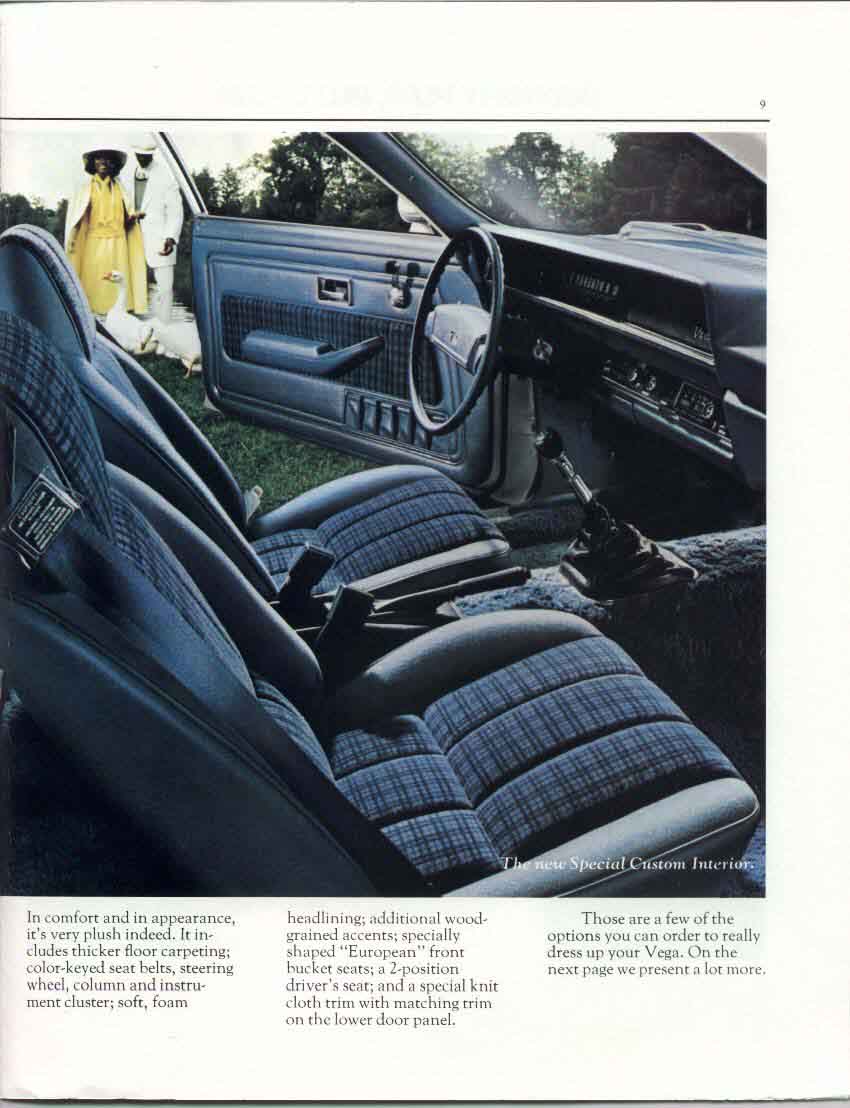 1975 Chevrolet Vega Brochure Page 2